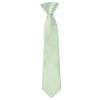 Pre Tied Pale Mint Boys Tie and Pocket Square Set Age 4-7