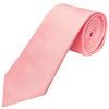 Plain Blush Rose Satin Classic Men's Tie