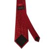 Red and White Polka Dot Classic Men's Tie