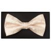 Blush Paisley Handmade Mens Bow Tie