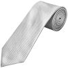 Silver Diamond Classic Men's Tie