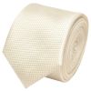 Ivory Diamond Skinny Men's Tie