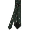 Bottle Green Deer Head Classic Men's Tie