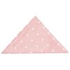 Pink Large White Spot Pocket Square
