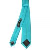 Turquoise Satin Skinny Boys Tie