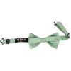 Pre Tied Sea Grass Silk Boys Bow Tie Age 4-7