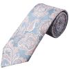 Blue and Pink Paisley Classic Men's Tie