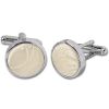 Ivory Floral Cufflinks