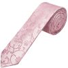 Dusty Pink Floral Skinny Men's Tie