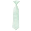 Pre Tied Mint Polka Dot Boys Tie Age 4-7