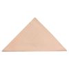 Plain Pale Peach Silk Pocket Square