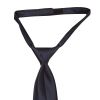 Pre Tied Navy Satin Boys Tie Age 4-7