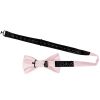 Plain Blush Pink Handmade Mens Bow Tie