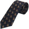 Navy Flying Duck Silk Classic Men's Tie