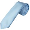 END OF SEASON Plain Sky Blue Boys Satin Tie
