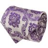Purple Paisley Classic Men's Tie