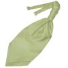 Sage Green Satin Men's Cravat Tie
