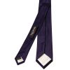 Plum Silk Twill Skinny Mens Tie and Pocket Square Set