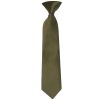 Pre Tied Plain Leaf Green Boys Tie Age 4-7