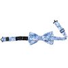 Pre Tied Royal Blue Floral Boys Bow Tie Age 4-7