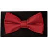 Plain Red Wine Mens Bow Tie