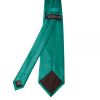 Plain Teal Green Satin Classic Men's Tie