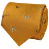Gold Dog and Pheasant Classic Men's Tie