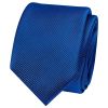 Royal Blue Silk Twill Skinny Mens Tie