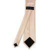 Plain Nude Satin Classic Mens Tie