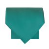 Plain Teal Green Satin Classic Men's Tie