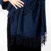 Navy Blue Pashmina 