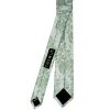 Green Flower Skinny Men's Tie