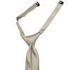 Pre Tied Dusty Sage Satin Boys Tie Age 4-7