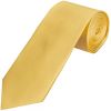 Plain Gold Satin Classic Men's Tie