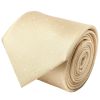 Champagne with White Spot Silk Classic Tie
