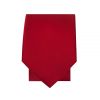 Plain Scarlet Red Satin Silk Skinny Men's Tie