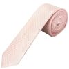 Blush Textured Skinny Tie