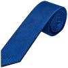 Royal Blue Silk Twill Skinny Mens Tie