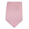 Plain Light Dusty Pink Satin Skinny Boys Tie