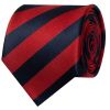 Navy and Red Striped Classic Men's Tie