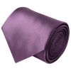 Plain Light Mauve Satin Classic Men's Tie