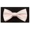 Blush Polka Dot Mens Bow Tie