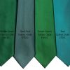Plain Dark Teal Satin Classic Men's Tie