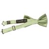 Pre Tied Sage Green Satin Boys Bow Tie and Pocket Square
