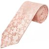 Rose Quartz Floral Classic Men's Tie