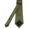 Olive Green Textured Classic Tie