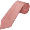 Rose Gold Satin Classic Men's Tie and Pocket Square Set