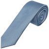 Light Blue Silk Twill Skinny Mens Tie and Pocket Square Set