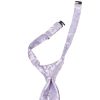 Pre Tied Lavender Floral Boys Tie and Pocket Square Set Age 4-7