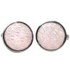 Blush Textured Cufflinks